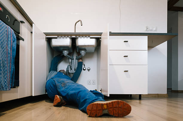 Professional Sewer Line Repair technician working in Avilla, MO